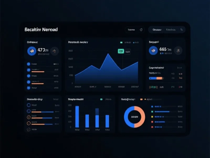 Professional Data Analytics Dashboard